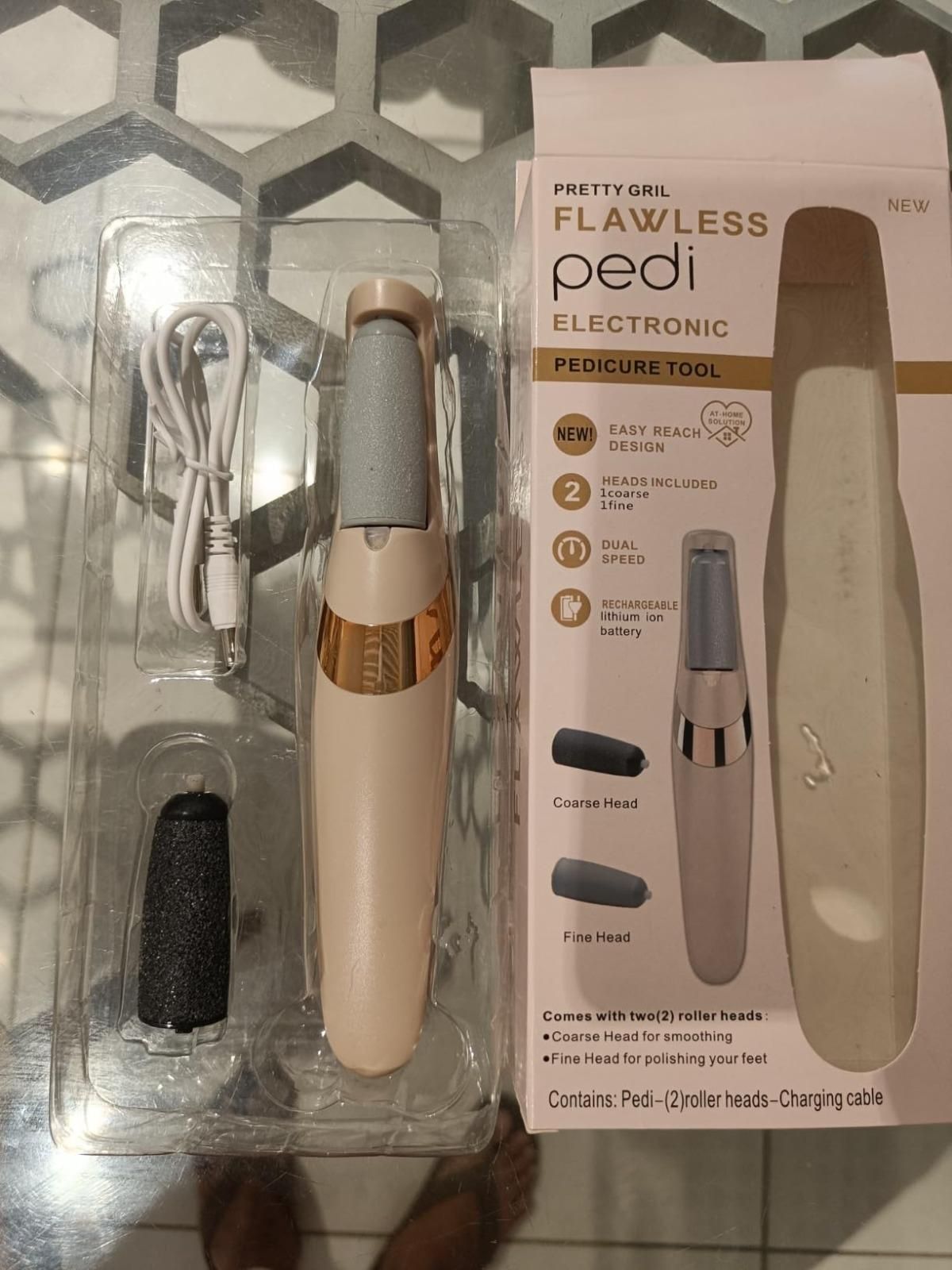 Cordless Pedicure Callus Dead Skin Remover Tool